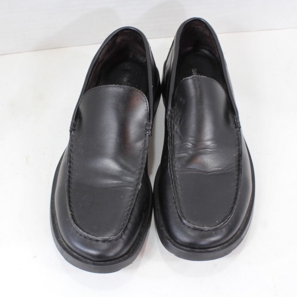Banana Republic Italian Leather Loafers Black 9